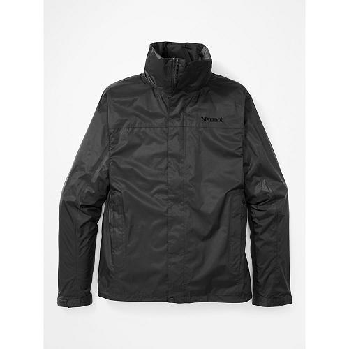 Marmot PreCip Eco Jackets - Mens Rain Jacket Black CA3651492 Canada